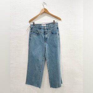 Slvrlake Denim Grace Crop Double Yoke in Fool For Love